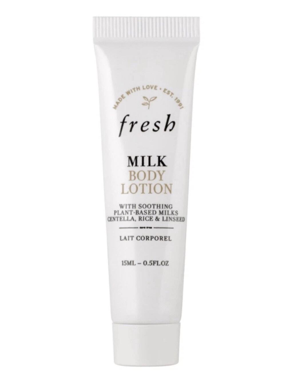 Fresh, Body Milk Lotion, 0.5oz/15ml
